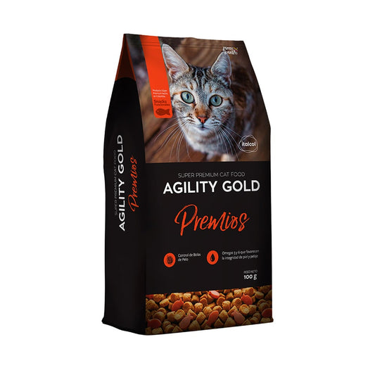 AGILITY PREMIOS GATOS *100 GR