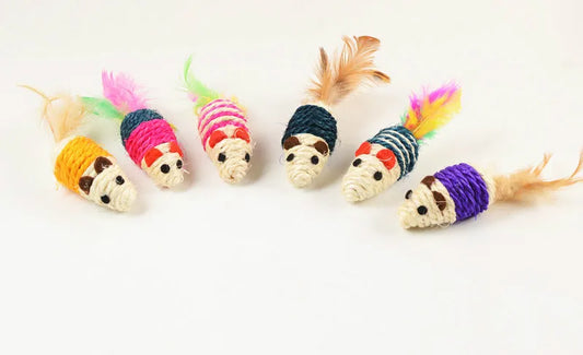 RATONCITO EN HILO SISAL * UND PJ34ENVA