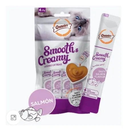 SMOOTH & CREAMY SALMON 60GR 4 UND
