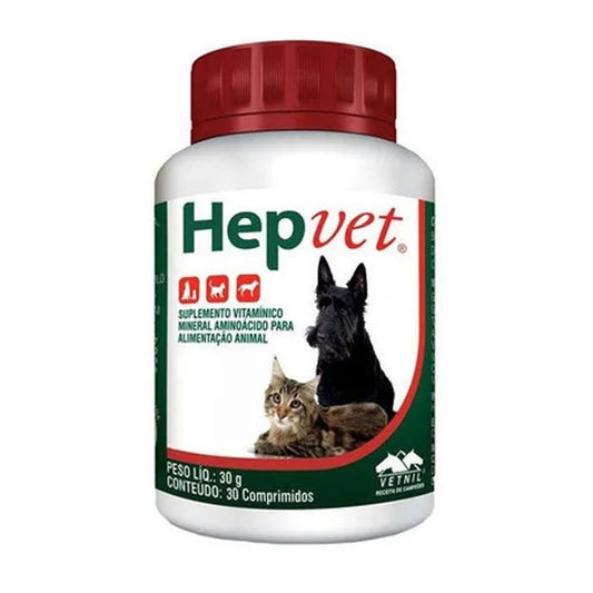 HEPVET 30 COMP 30G