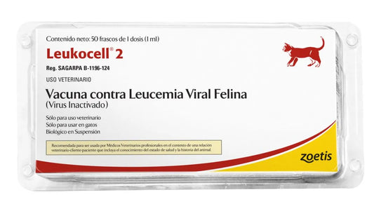 VACUNA LEUKOCELL 2 - LEUCEMIA FELINA
