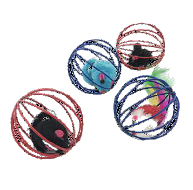 PELOTA METALICA CON RATON PJ30