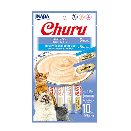 CHURU BOLSA * 10 UND * 14 GR (5 TUNA/ 5 SCALLOP)