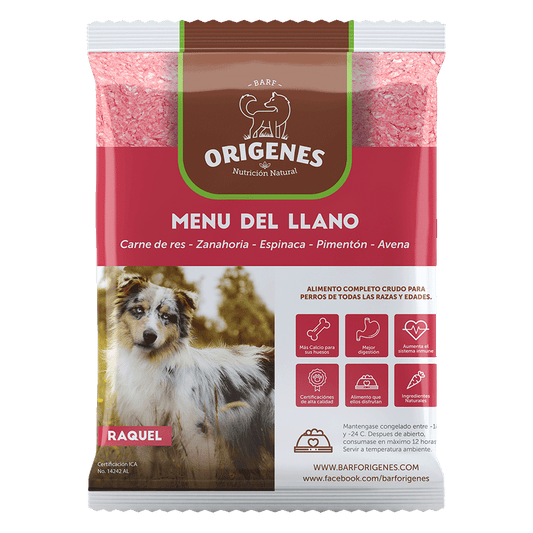 BARF ORIGENES MENU DEL CAMPO POLLO * 500 GR (BF-1905)