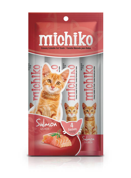 CAJA MICHIIKO SALMON * 4 SACHETS